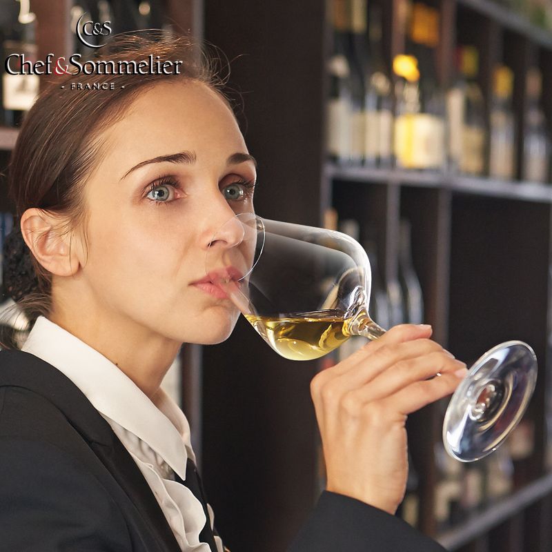 30 Cl Chef And Sommelier Reveal Up Calice Vino Bianco In Vetro Set 6 Pezzi