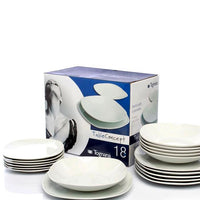 Tognana Splendor Servizio Piatti In Porcellana Set 18 Pz