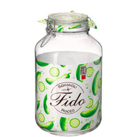 400 Cl Bormioli Rocco Fido Vasetto Ermetico Cilindrico In Vetro Set 6 Pz
