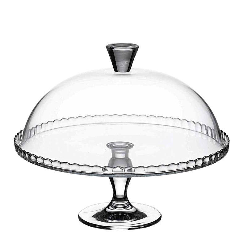 32 Cm Pasabahce Patisserie Alzata Torta Con Cupola In Vetro