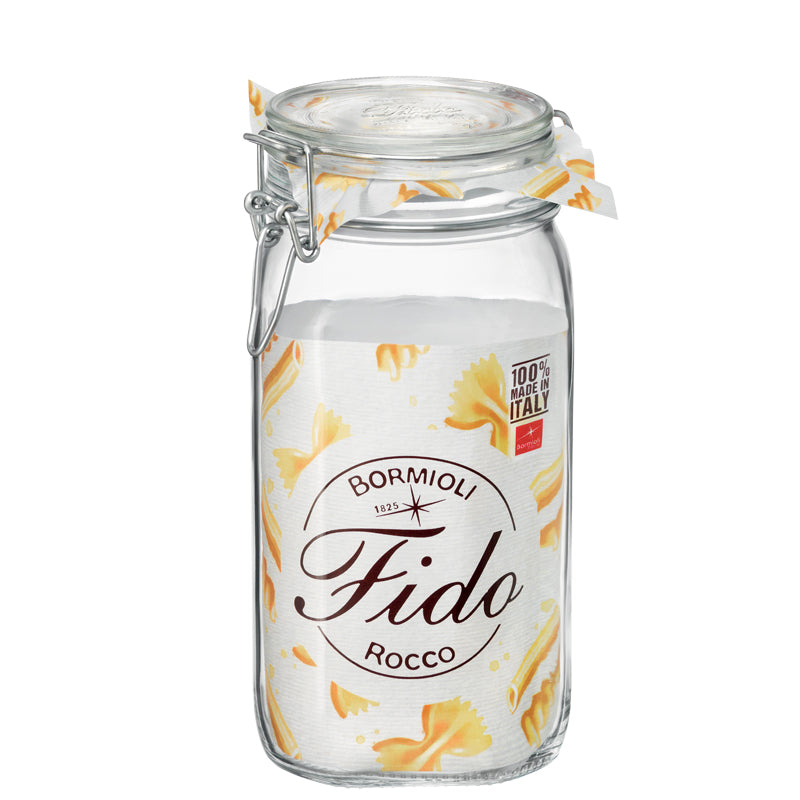 150 Cl Bormioli Rocco Fido Vasetto Ermetico In Vetro Set 6 Pz