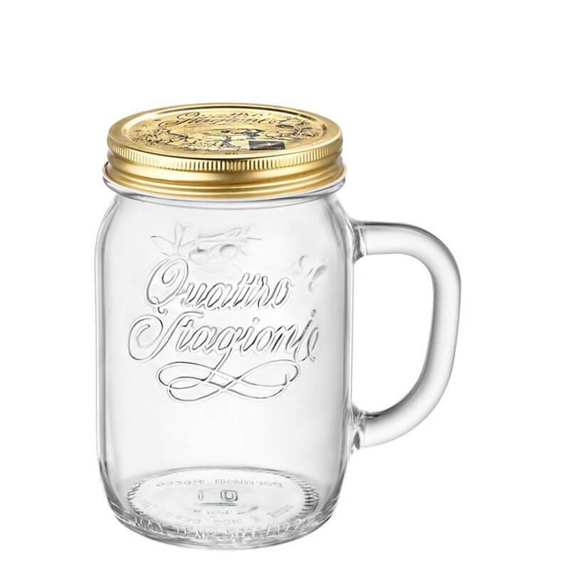 41 5 Cl Bormioli Rocco Quattro Stagioni Vasetto Con Manico Set 12 Pz