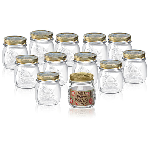 25 Cl Bormioli Rocco Quattro Stagioni Vasetto Set 12 Pz