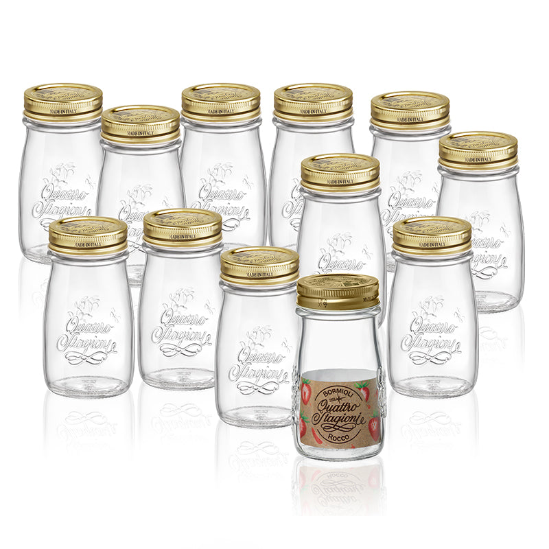20 Cl Bormioli Rocco Quattro Stagioni Bottiglia Set 12 Pz