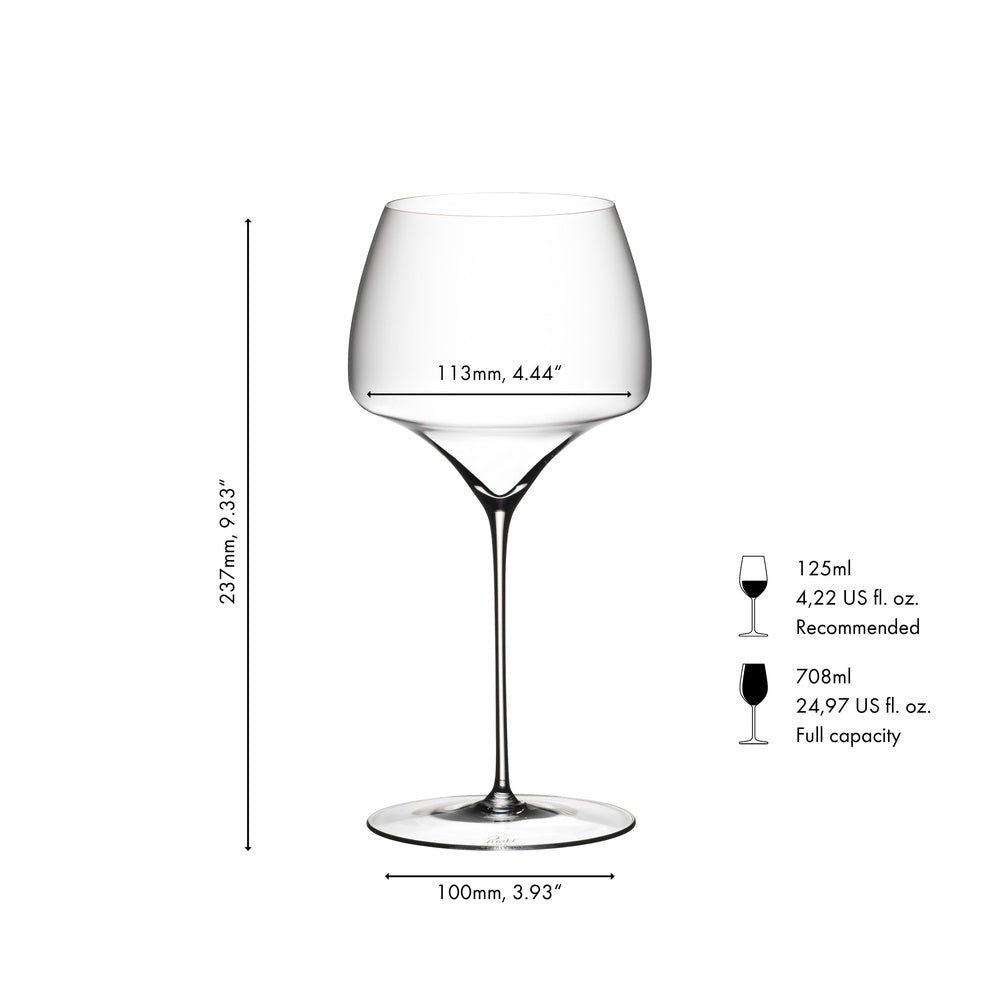 70.8 cl - Riedel Manufaktur Vitis Calice Vino Bianco Chardonnay Pinot Grigio In Vetro