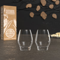 25 cl - Riedel All American Bourbon Bicchiere Whisky In Vetro Set 2 Pz