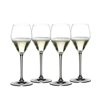 32.2 cl - Riedel Prosecco Calice Flute In Vetro Set 4 Pz