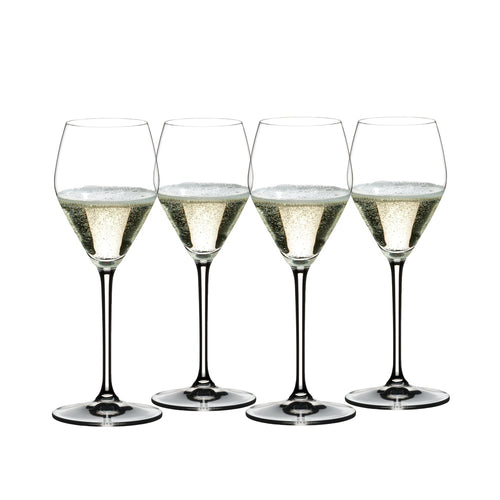 32.2 cl - Riedel Prosecco Calice Flute In Vetro Set 4 Pz