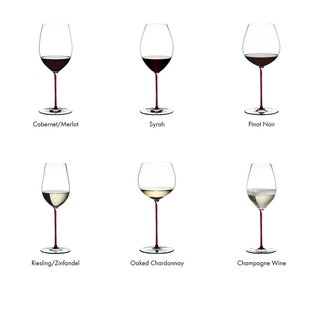 60 cl - Fatto A Mano Calice Degustazione Syrah in Vetro