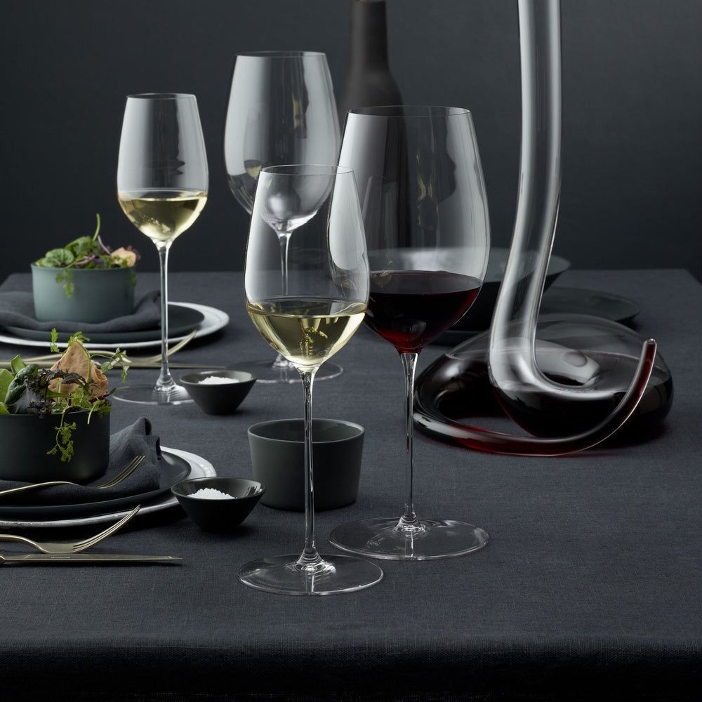 39.5 cl - Riedel Superleggero Calice Vino Bianco Riesling In Vetro - Set 2 Pz