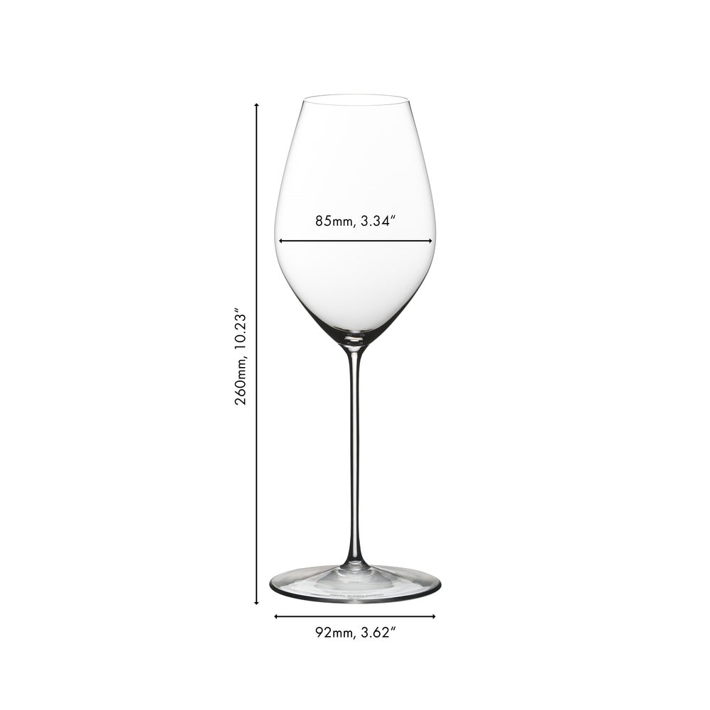 53 cl - Riedel Superleggero Calice Flute Champagne In Vetro - Set 2 Pz