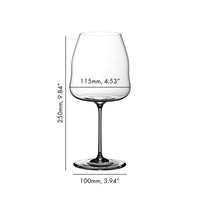 95 cl - Riedel Winewings Calice Vino Rosso Pinot Noir - Nebbiolo In Vetro - Set 2 Pz