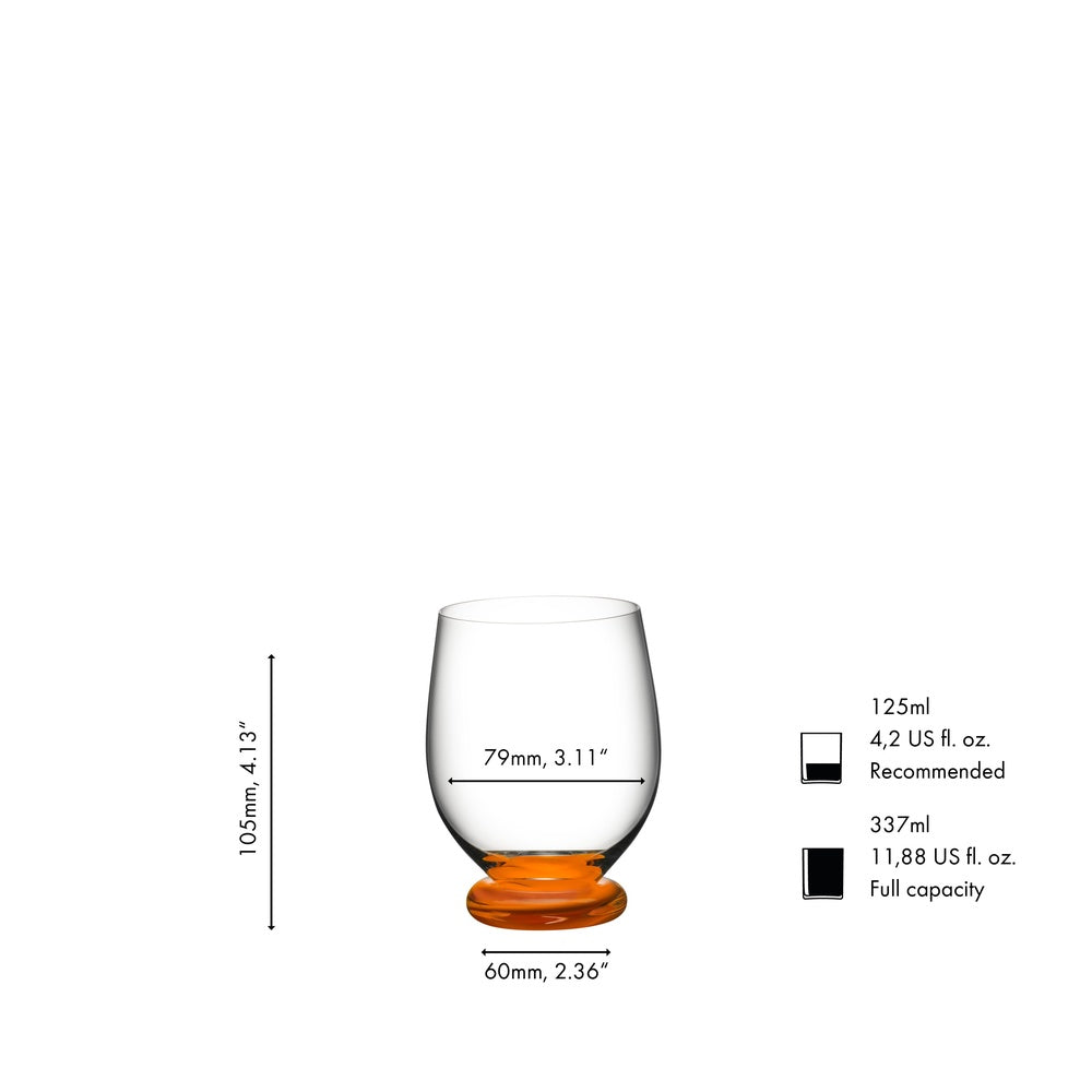 33.7 cl - Riedel Fatto a Mano Bicchiere Multiuso Piccolo In Vetro