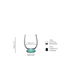 33.7 cl - Riedel Fatto a Mano Bicchiere Multiuso Piccolo In Vetro