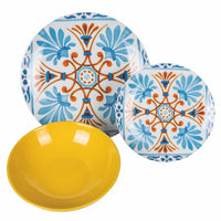 Villa D Este Italian Beauty Servizio Piatti In Stoneware Set 18 Pz