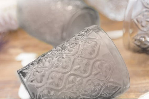 24 Cl Villa D Este Marrakech Bicchiere Acqua In Vetro Set 6 Pezzi