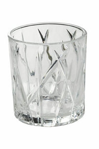 31 Cl Villa D Este Vintage Bicchiere Acqua In Vetro Set 6 Pezzi