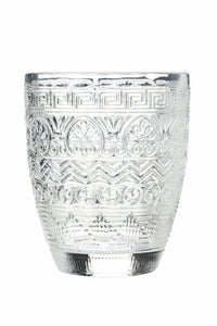 28 Cl Villa D Este Mexico Bicchiere Acqua In Vetro Set 6 Pezzi