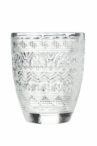 28 Cl Villa D Este Mexico Bicchiere Acqua In Vetro Set 6 Pezzi