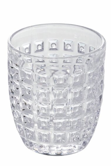 30 Cl Villa D Este Geometrie Bicchiere Acqua In Vetro Set 6 Pezzi