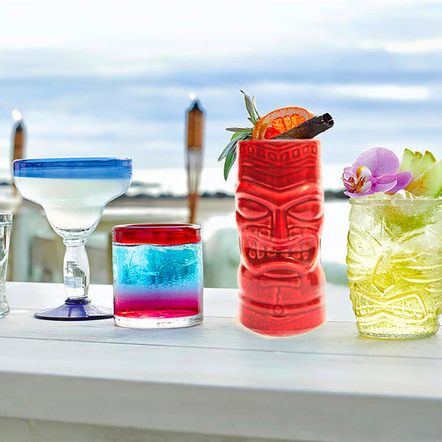 59 1 Cl Libbey Tiki Bicchiere Bibita In Ceramica