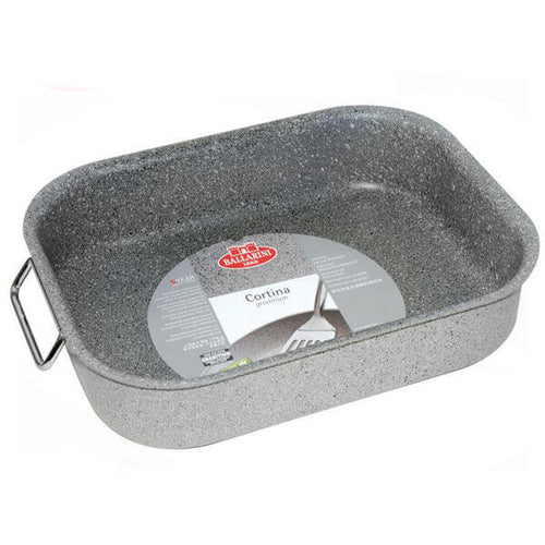 30X22 Cm Ballarini Cortina Granitium Teglia Rettangolare Antiaderente In Alluminio