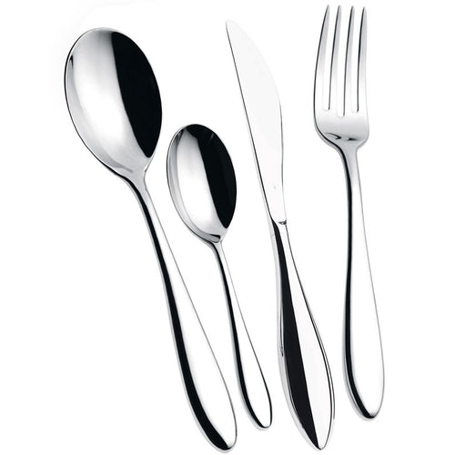 Bugatti Fresco Servizio Posate Acciaio Inox Set 24 Pz