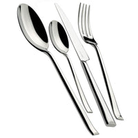 Bugatti Duetto Servizio Posate Acciaio Inox Set 24 Pz