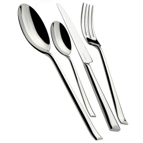 Bugatti Duetto Servizio Posate Acciaio Inox Set 24 Pz