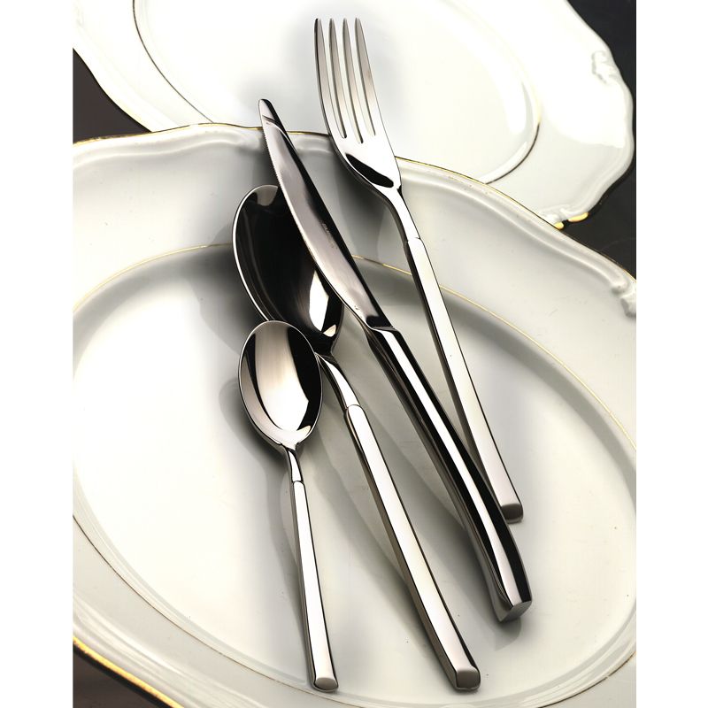 Bugatti Portofino Servizio Posate Acciaio Inox Set 24 Pz