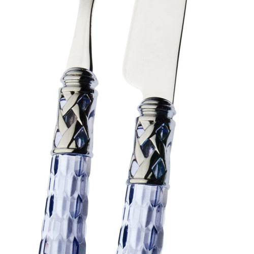 Bugatti Bohemia Servizio Posate Ghiera Cromata Acciaio Inox Set 24 Pz