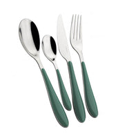Bugatti Gioia Servizio Posate Acciaio Inox E Abs Set 24 Pz