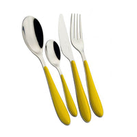 Gioia Servizio Posate Acciaio Inox e ABS - Set 24 Pz