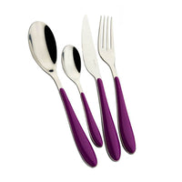 Bugatti Gioia Servizio Posate Acciaio Inox E Abs Set 24 Pz