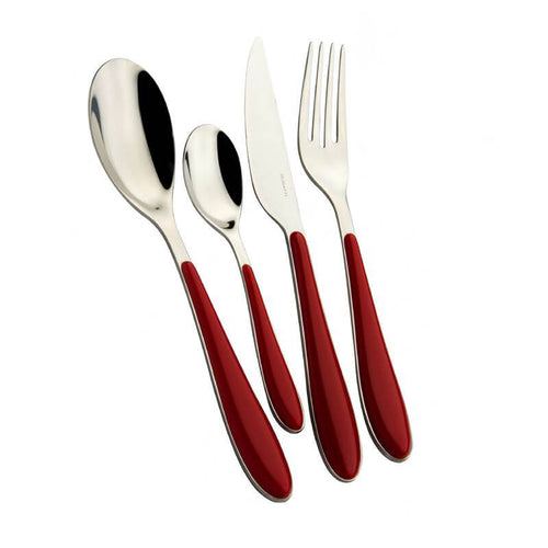 Bugatti Gioia Servizio Posate Acciaio Inox E Abs Set 24 Pz