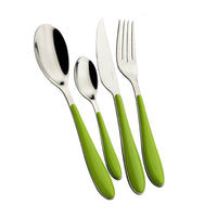 Bugatti Gioia Servizio Posate Acciaio Inox E Abs Set 24 Pz
