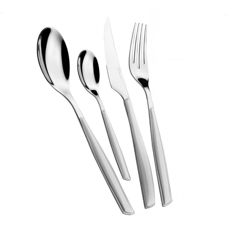 Bugatti Glamour Servizio Posate Acciaio Inox E San Set 24 Pz
