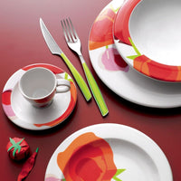 Bugatti Glamour Servizio Posate Acciaio Inox E San Set 24 Pz