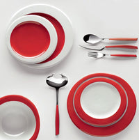 Casa Bugatti Posate da tavola in acciaio set 24pz linea Zebra Casa Bugatti Posate da tavola in acciaio set 24pz linea Zebra