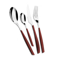 Bugatti Glamour Servizio Posate Acciaio Inox E San Set 24 Pz