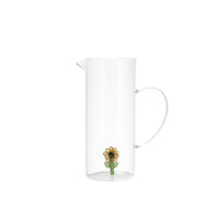 150 cl - H&H Brocca Con Decoro In Vetro Borosilicato