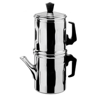 Ilsa Diamante Caffettiera Napoletana In Alluminio