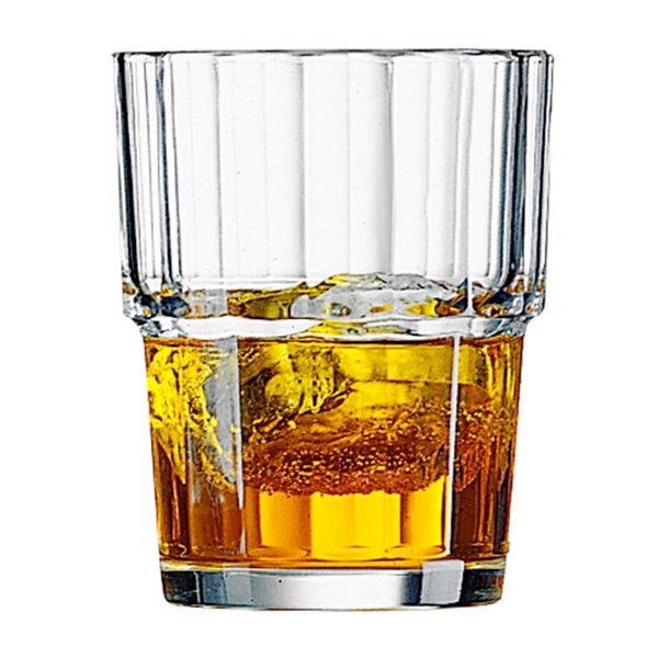 20 Cl Arcoroc Norvege Bicchiere Whisky In Vetro Temperato Set 6 Pezzi