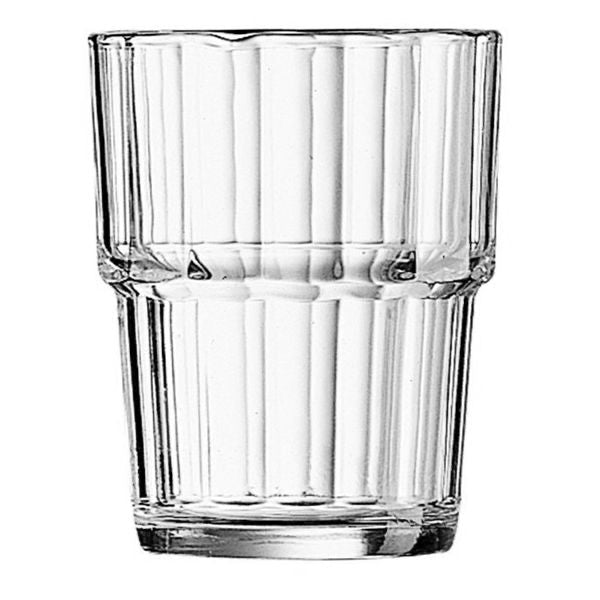 25 Cl Arcoroc Norvege Bicchiere Acqua In Vetro Temperato Set 6 Pezzi