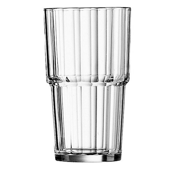 32 Cl Arcoroc Norvege Bicchiere Bibita In Vetro Temperato Set 6 Pezzi