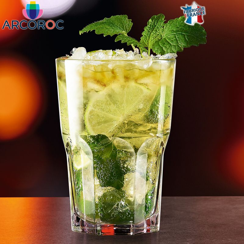 42 Cl Arcoroc Granity Bicchiere Bibita In Vetro Temperato Set 6 Pezzi