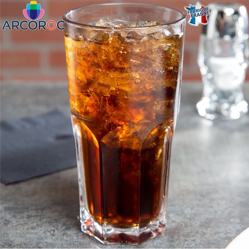 46 Cl Arcoroc Granity Bicchiere Bibita In Vetro Temperato Set 6 Pezzi