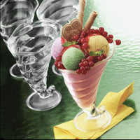 32 Cl Bormioli Rocco Fortuna Coppa Gelato In Vetro Set 3 Pezzi