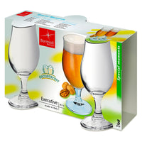 52 9 Cl Bormioli Rocco Excutive Calice Birra In Vetro Set 3 Pezzi