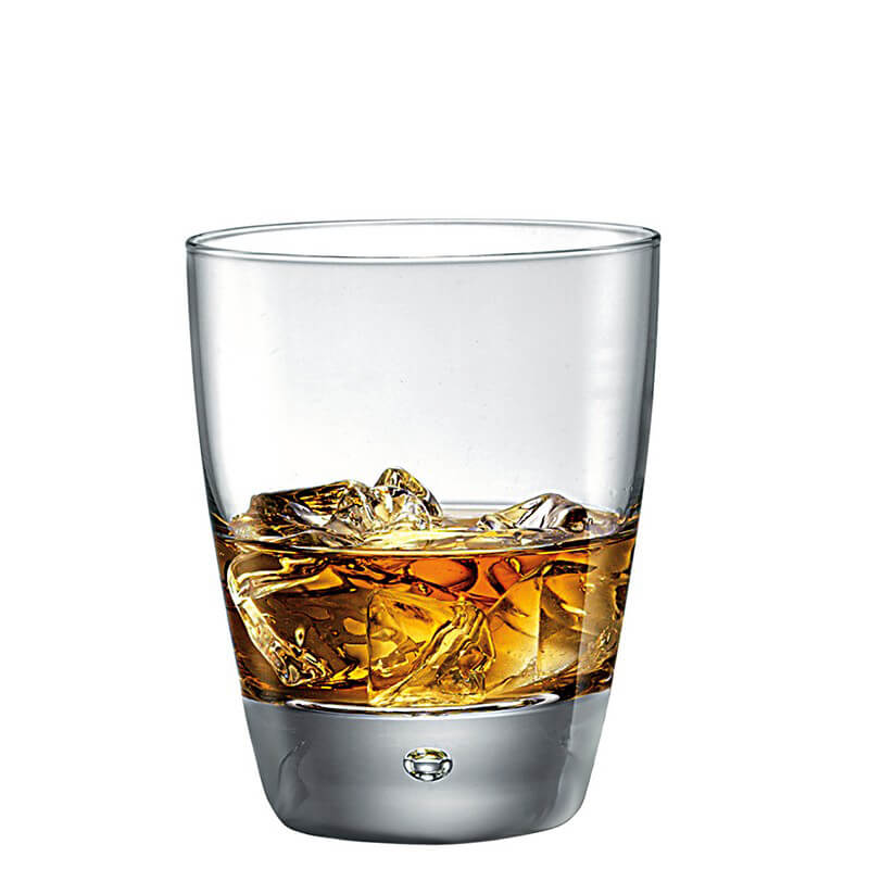 26 Cl Bormioli Rocco Luna Bicchiere Whisky In Vetro Set 3 Pezzi